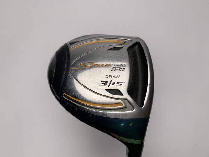Adams Speedline F11 Stainless Steel 3 Fairway Wood 15* Ozik Xcon 7.1 Regular RH