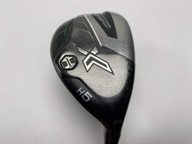 XXIO 2022 X 5 Hybrid 23* Miyazaki AX-II Flex 4333 55g Stiff Graphite Mens RH