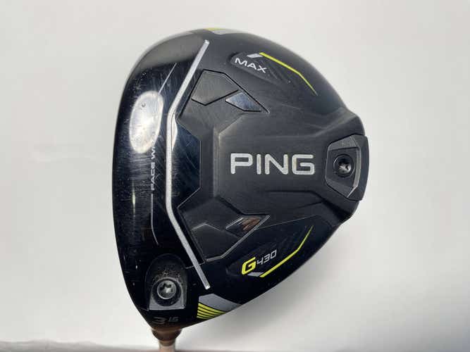 Ping G430 Max 3 Fairway Wood 15* Alta CB 65g Regular Graphite Mens LH