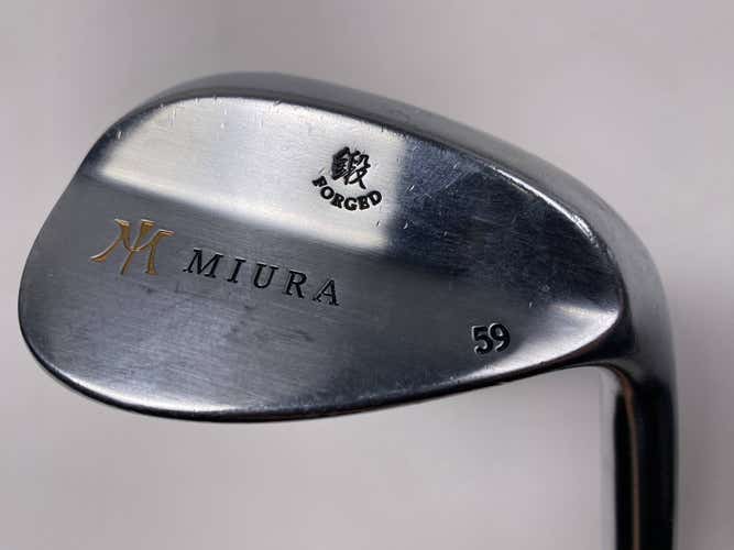 Miura Forged Wedge 59* KBS Tour Custom Series Extra Stiff Steel Mens RH