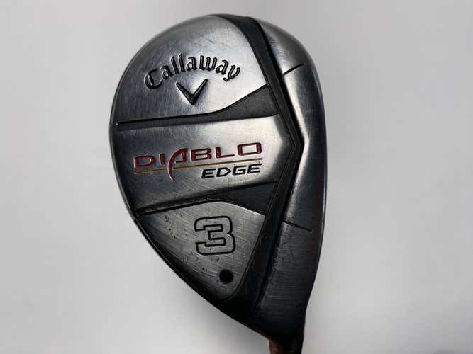 Callaway Diablo Edge Tour 3 Hybrid 21* 75g Stiff Graphite Mens RH