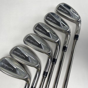 TaylorMade Stealth HD Iron Set 7-PW+AW+SW  Recoil ESX 450 F1 Ladies Graphite RH