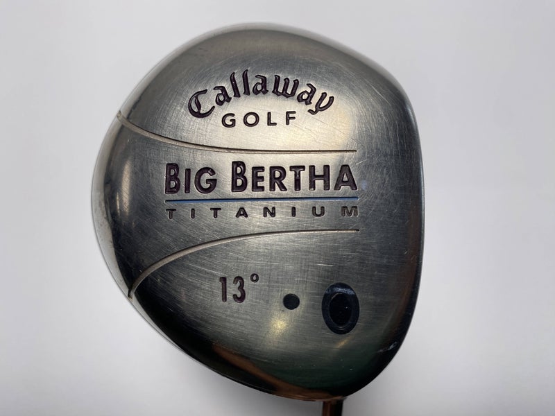 Callaway Big Bertha Titanium Driver 13* Gems 55 Ladies Graphite Womens RH