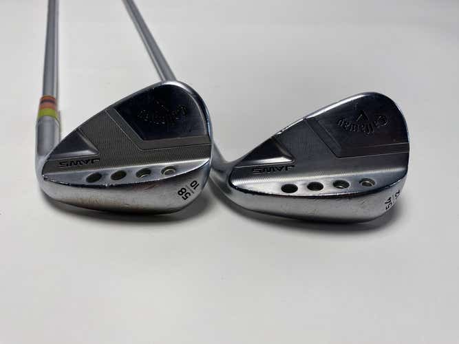 Callaway Jaws Raw Full Toe Wedge Set 54*12 58*10 DG Spinner Tour Issue VSS  RH