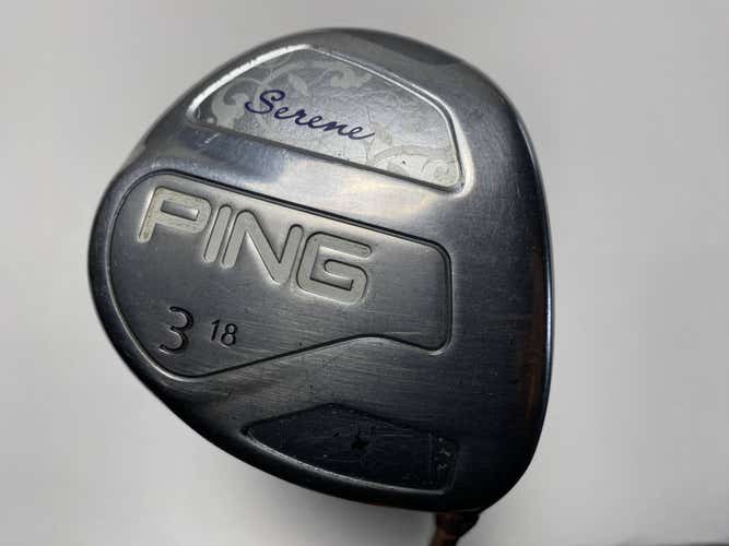 Ping Serene 3 Fairway Wood 18* ULT210 Ladies Graphite Womens RH