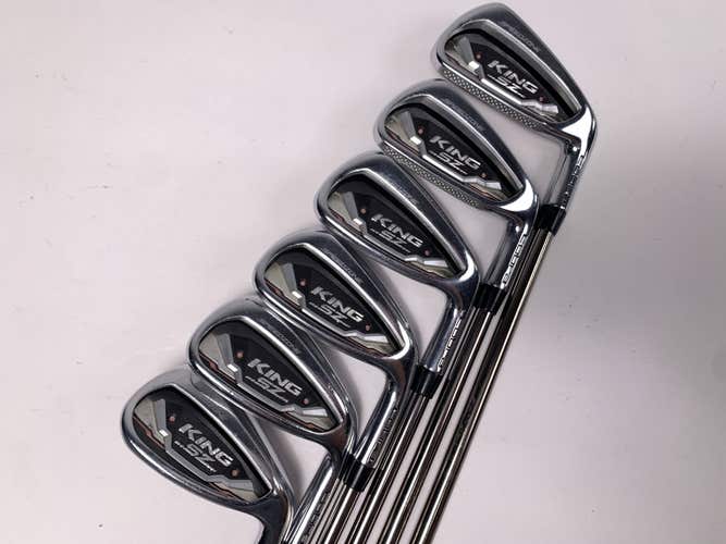 Cobra KING SpeedZone Iron Set 6-PW+SW UST Mamiya Recoil ESX 450 F1 Ladies RH