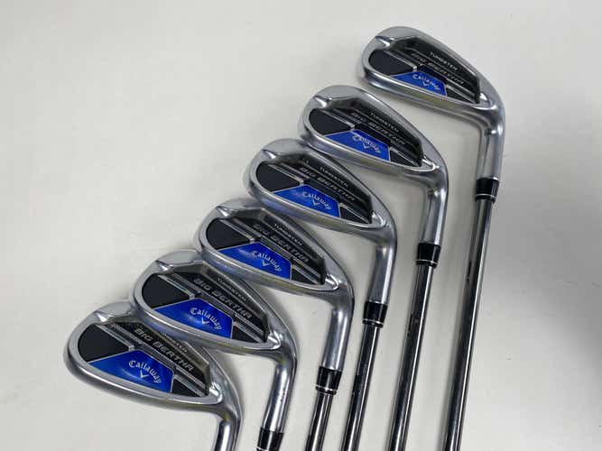 Callaway Big Bertha REVA Womens Iron Set 7-PW+AW+SW RCH 45 Ladies Graphite RH