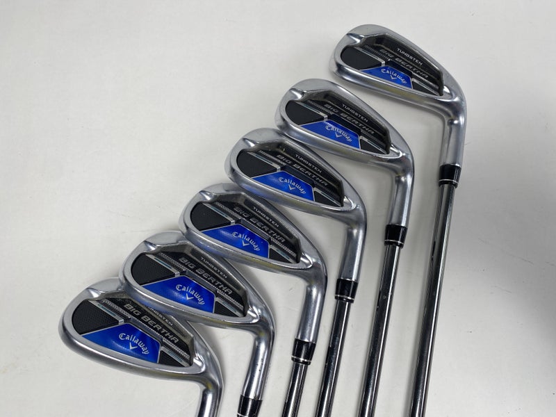 Callaway Big Bertha REVA Womens Iron Set 7-PW+AW+SW RCH 45 Ladies Graphite RH