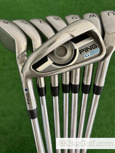 LH Ping G Series Iron Set 4-U / Ping AWT 2.0 Regular