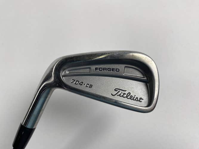 Titleist 704.CB Single 6 Iron True Temper Dynamic Gold S300 Stiff Steel Mens LH
