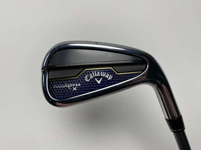 Callaway Paradym X Single 7 Iron Project X HZRDUS 5.5 Regular Graphite Mens RH
