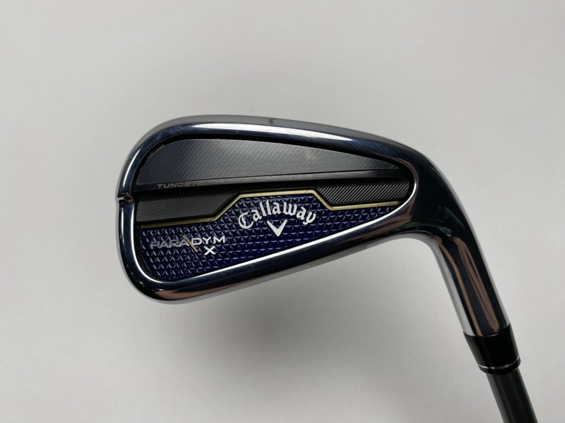 Callaway Paradym X Single 7 Iron Project X HZRDUS 5.5 Regular Graphite Mens RH