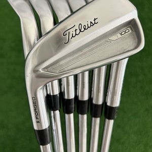 LH Titleist T100 23 Forged Iron Set 5-50 / Dynamic Gold X100 Extra Stiff