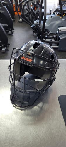Used All-Star MVP 1000 Catchers Helmet w/Mask Black S/M 11497-S000150599