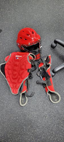 Used Wilson CATCHERS SET YOUTH Catchers Equipment Other 11497-S000150598