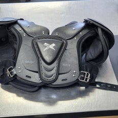 Used Xenith FLYTE SMALL FB Shoulder Pads Black SM 11497-S000150595
