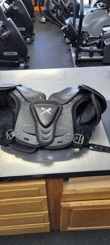 Used Xenith FLYTE SMALL FB Shoulder Pads Black SM 11497-S000150595
