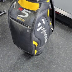 Used Taylormade R5 STAFF BAG Mens Cart Bag Black 11497-S000150586