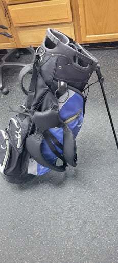Used BACKSPIN 6 WAY STANDBAG Mens Stand Bag Black 11497-S000150582