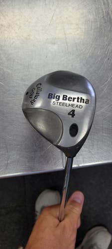 Used Callaway BIG BERTHA STEELHEAD Mens Fairway Wood RH 4 Wood 11497-S000150584