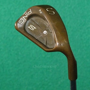 Ping ISI BeCu Copper Silver Dot S2 54.5 SW Sand Wedge Karsten JZ Steel Stiff
