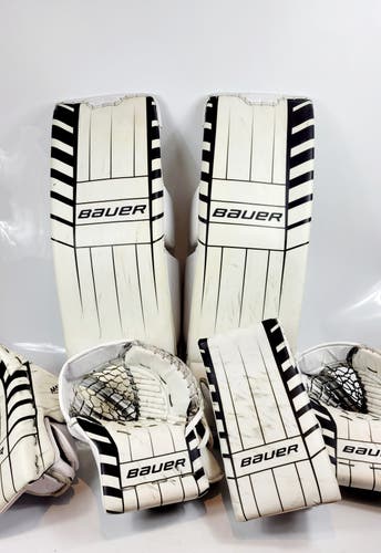 Connor Ingram 35" Bauer Mach Regular Goalie Full Set Pro Stock (Used)