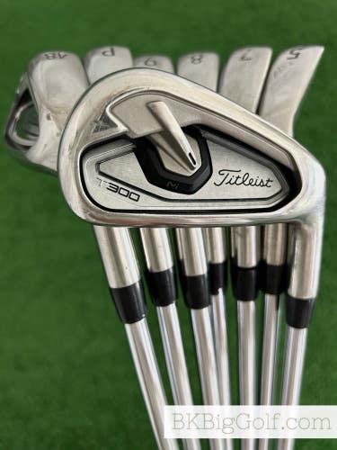 Titleist T300 Iron Set 5-48 / True Temper AMT Red Stiff