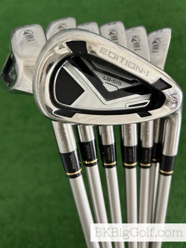 Honma LB 515 Edition 1 Iron Set 5-G / Honma Stiff Graphite