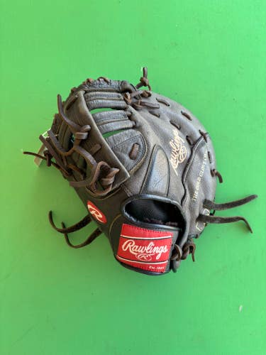 Black Rawlings Highlight Series LH First Base Baseball Glove 11.5"
