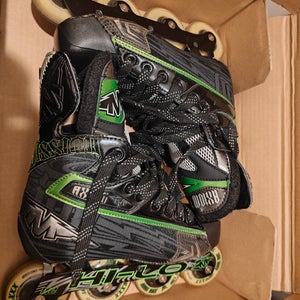 Mission Axiom T6 Hockey Skates Wide Width Size 3.5 (Used)