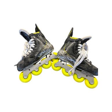 Used Bauer VAPOR 3X Roller Hockey Skates Black Junior 04.5 10299-S000298787