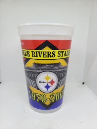 Pittsburgh Steelers Three Rivers Stadium Final Season Souvenir Plastic Cup