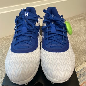 Blue Men's Size M 8.0 (W 9.0) Under Armour Yard MT 3.0 (New)