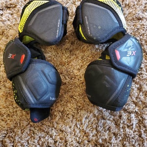 Junior Small Bauer Vapor 3x Elbow Pads (Used)