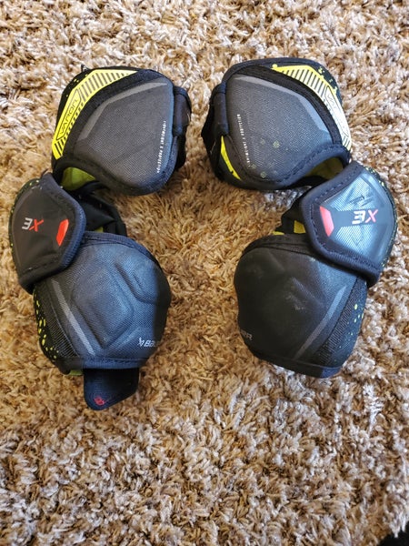 Junior Small Bauer Vapor 3x Elbow Pads (Used)