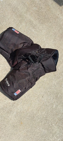 Senior Small CCM Supra brown color Hockey Pants (Used)