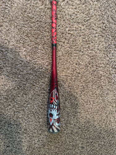 DeMarini Voodoo One Alloy USABat Certified Bat (-11) 16 oz 27" (Used)