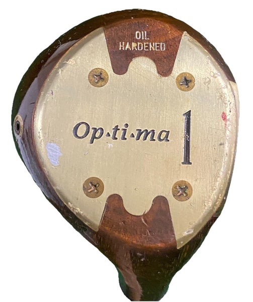 PGF Op-ti-ma Persimmon Oil Hardened Driver RH Sandvik Stiff Titanium 43" HC WOW