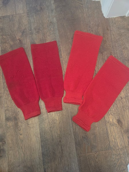 Set of two knit Red Youth Small Socks (Used)