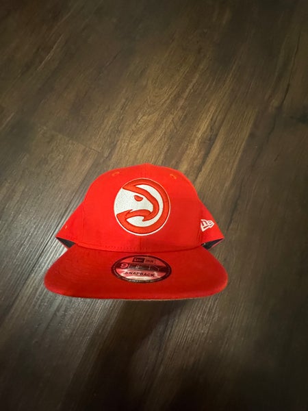 Red Atlanta hawks Basketball SnapBack One Size Fits Most Hat (New)