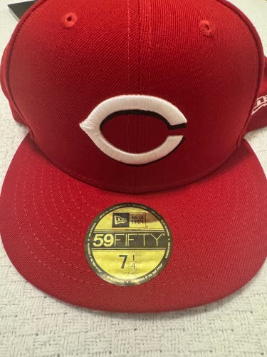 Cincinnati Reds 7 1/4 Men's New Era Hat (New)