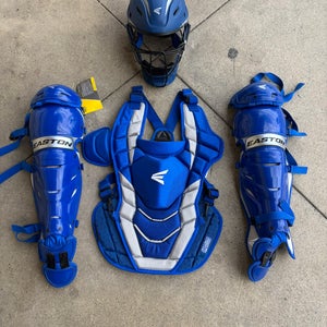 New Intermediate Easton Pro X Catcher's Set