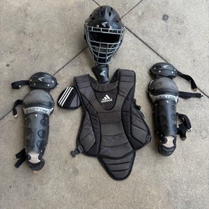 Youth Easton Catcher's Set w/ Adidas Chest Protector (Ages 7-9)