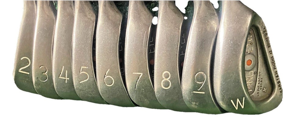 Ping Eye2+ Iron Set Orange Dot 2-PW RH Men's Stiff Steel 5i 38" Karsten Grips