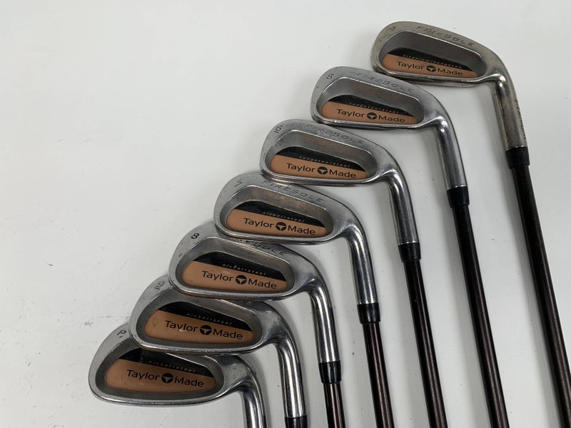 TaylorMade Firesole Iron Set 4-PW Bubble R-80 Regular Graphite Mens RH