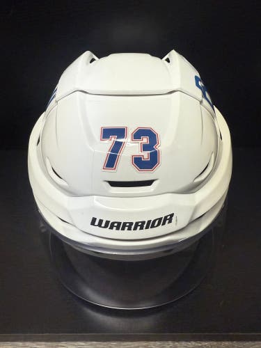 Tyler Toffoli Montreal Canadiens game used helmet