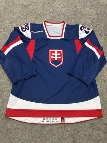 Team Slovakia Hockey Jersey Large