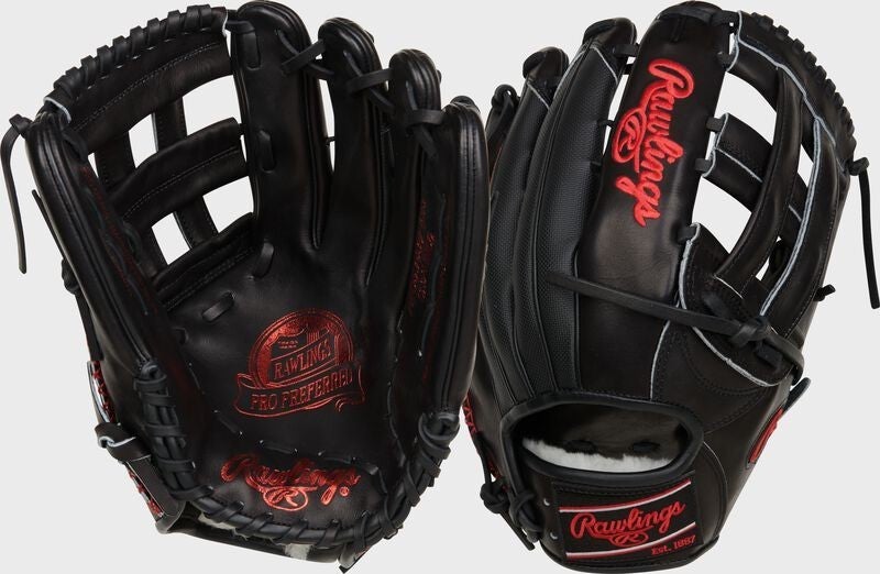 Rawlings Pro Preferred 12.75 in Outfield Baseball Glove PROS3039-6BSS New