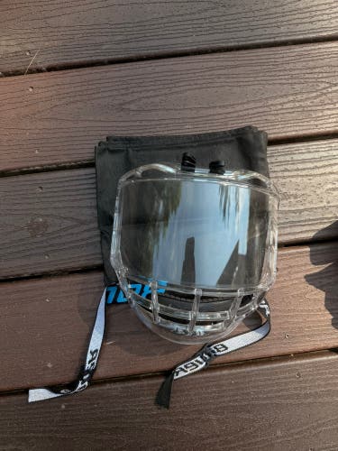 Large Bauer Re-Akt Cage Shield (Used)
