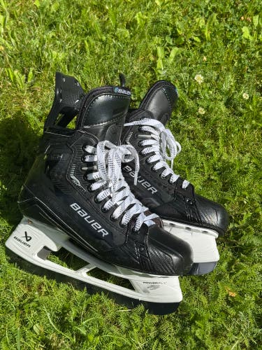 Bauer Mach pro stock skates 7.5 fit1 Barely used comes with steel